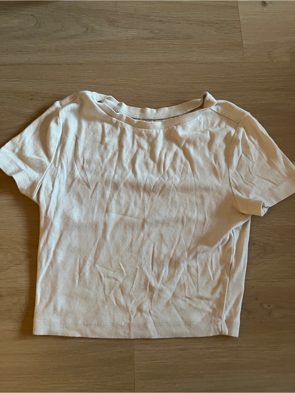 wild fable Soft Short Sleeve Crewneck Top - White